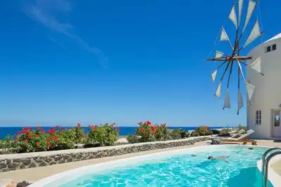 Image de Maison de vacances Thira pour 1 - 5 personnes avec 2 chambres à coucher - Maison de vacances