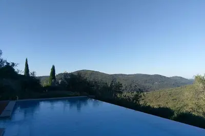 Image de Maison de vacances Badia al Pino pour 1 - 5 personnes avec 4 chambres à coucher - Ferme