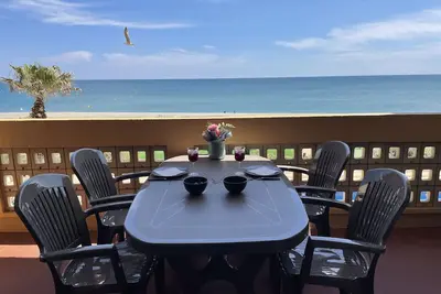 Image de Appart Front de mer au Barcares- Climatisation - Netflix