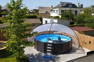 Image de Maison de vacances avec piscine hors sol