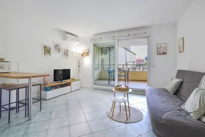 Image de Beaulieu-sur-Mer, magnifique studio au calme, climatisation, parking, Wifi.