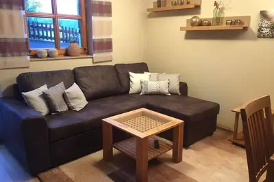 Image de Vacation apartment (45m2) in the basement with terrace