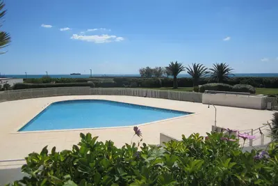 Image de Appart climatisé au Cap d'Agde Rochelongue face à la mer