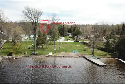 Image de 2 Br Cabin Sandy Beach, Kayak\/Canoe\/Paddles, Firepits @ Sturgeon Lake #3