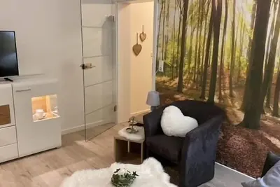 Image de Apartment Waldläufer, 50 sqm, 1 bedroom, 1 living room, balcony
