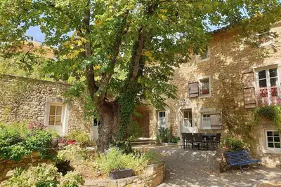 Image de Mas provençal de charme avec grande piscine dans la forêt de Valbonne