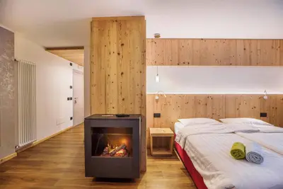 Image de Chalet \"Osmar Suite 1\" avec vue sur les montagnes, balcon et Wi-Fi