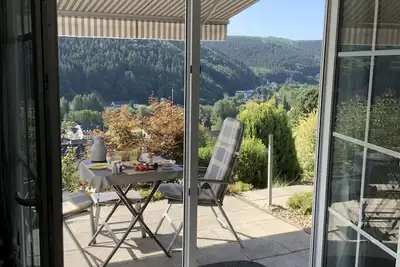 Image de Gemütliche Ferienwohnung mit Traumhaftem Blick ins Kylltal