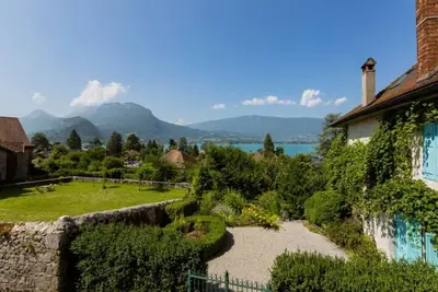 Image de Le jardin de Talloires vue Lac d’Annecy