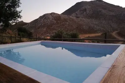 Image de wooden house at the mountain