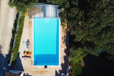 Image de 10mn From Anduze Gites De Plos 2 to 4 pers. Clim\/Spa\/Piscine\/campagne calme n°4
