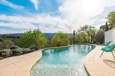 Image de Villa Castelas, Bonnieux - Villa for 4 with stunning views and endless pool