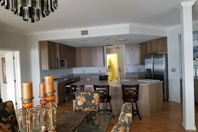 Spacious remodel lake front condo.