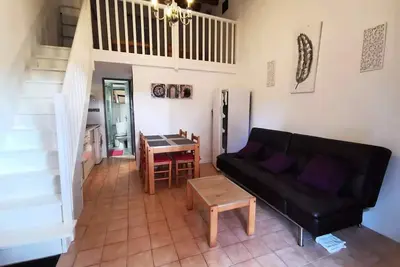 Image de Coquette villa deux pièces mezzanine avec climatisation pour 5 personnes à Port Leucate. Réf: 1MPL_171