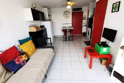 Coquet appartement deux pièces avec terrasse à Port Leucate. Réf: 1COP_101A