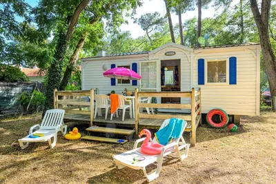 Image de Mobil-home Classique 2ch (sans Tv) | Standard - 26m² - terrasse découverte 4 personnes