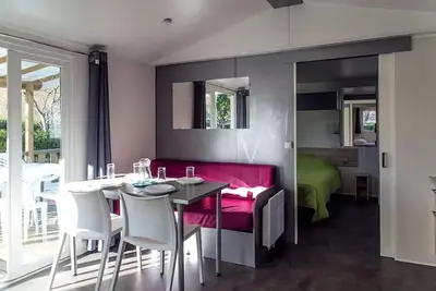 Image de Mobil home Gentiane Pmr 3 pièces 4\/6 personnes Climatisé