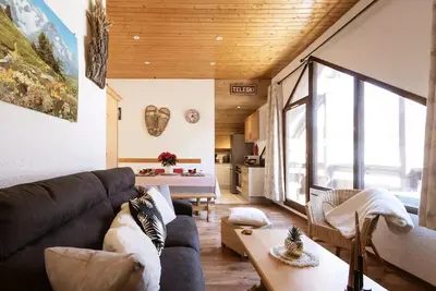 Image de 2 pièces cabine 6 personnes exposé Est