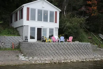 Image de Wide Waterview - Spectacular lake views, swimming, fishing, Canadarago Lake