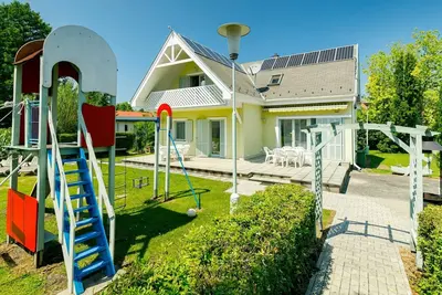 Image de Belle maison de vacances privée avec piscine privée, climatisation, Wifi, Tv, terrasse, parking