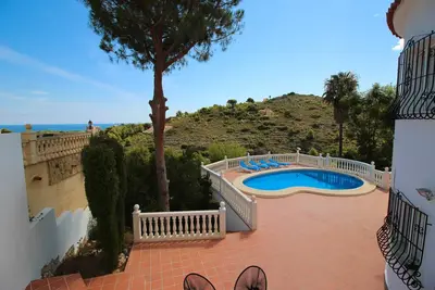 Belle villa avec vue sur la mer à La Florida 4 p.