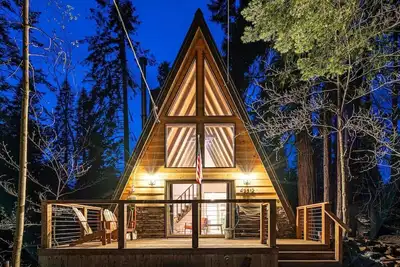Image de Dogwood Peak ~ Mid-Century A-Frame with Ac + Style