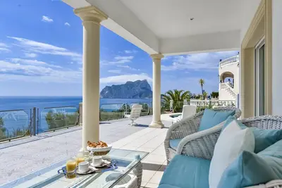 Image de Raphael, Belle villa pour 6 pax avec vue spectaculaire sur la mer à Benissa. wifi gratuit
