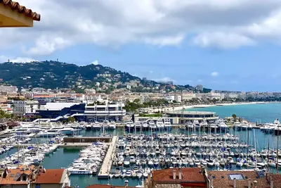 Image de Cannes : Suquet Wow vue mer incroyable, appartement lumineux au calme