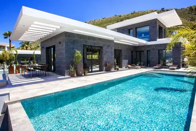 Image de Maison de vacances privée avec climatisation, Wifi, piscine privée, Tv, patio, vue panoramique