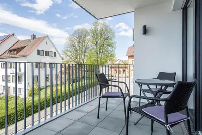 Image de Studio Iluna près du bord du lac avec Wi-Fi haut débit et balcon