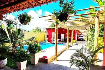 Image de Casa com Wi-Fi e lazer em Porto de Pedras - Al