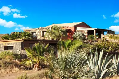 Image de Casa el campo, jardin exotique, espace et vue panoramique