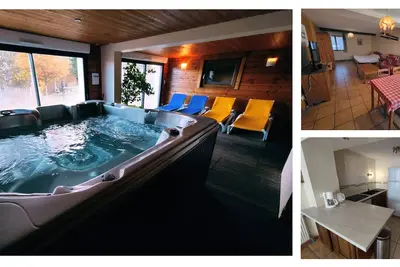 Image de Gîte Chloé avec Spa Bain à Remous Sauna Pêche