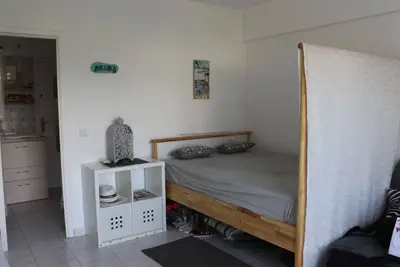 Image de Cales de Mallorca Studio mit Meerblick / 100m vom Stand / Wifi