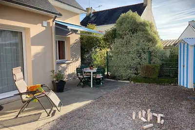 Image de Agréable petite maison de vacances récen au calme à deux pas du port, plain pied
