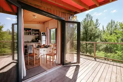 Image de Cottage auf Stelzen 3 Zimmer 4 Personen + Tv