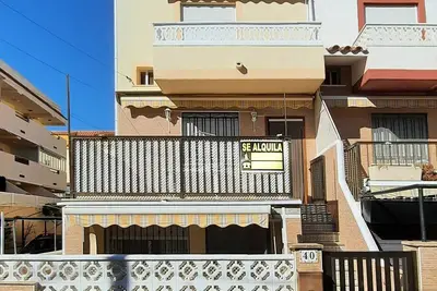 Image de Semi-detached house with two floors, located 100m from the sea in Morro de Gos beach