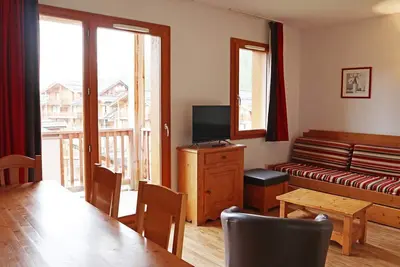 Image de Appartement 3 pièces, piscine, jacuzzi, 8 pers, Les Orres 1800
