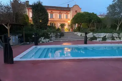 Image de Gîte famille, 10 pers. + 2, piscine, haute Garonne labellisé 4 cléfs, 4 épis,