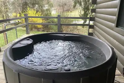 Image de Cruso Creek Villa 1 – Creekside Mountain Retreat with Hot Tub & Fireplace