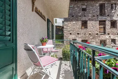Image de Appartement \"Casa Sicina Alberto\" avec vue sur les montagnes, Wi-Fi et balcon