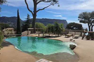 Image de Villa vue panoramique mer, cap canaille piscine lagon et la plage à pied 10 min