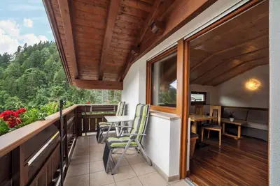 Image de Appartement de vacances \"Hahndl Ii\" avec vue montagne, Wi-Fi, jardin, terrasse et balcon