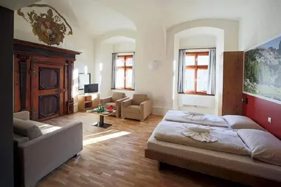 Image de Appartement mit 2 Schlafräumen, Halbpension - Jufa Hotel Pyhrn-priel