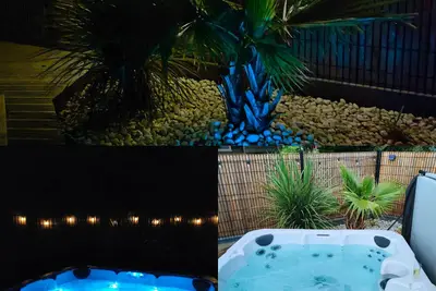Image de Villa neuve à 100m de la plage et son jaccuzi.