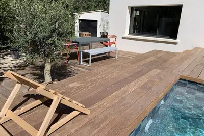 Image de Maison En Centre Ville Avec Jardin Parking Piscine Au Calme