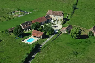 Image de Beautiful restored Manoir at Rigal Farm set in100 acres- paradise, pool, animals