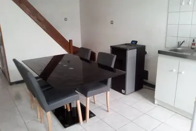 Image de maison de village frontière belge et proche Luxembourg
