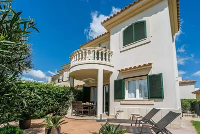 Image de Maison de vacances Sa Ràpita pour 1 - 4 personnes avec 2 chambres à coucher - Maison mitoyenne