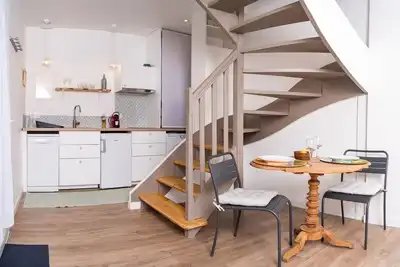 Image de Maison en Duplex au Calme avec 1 chambre - Quartier Viarme / Talensac